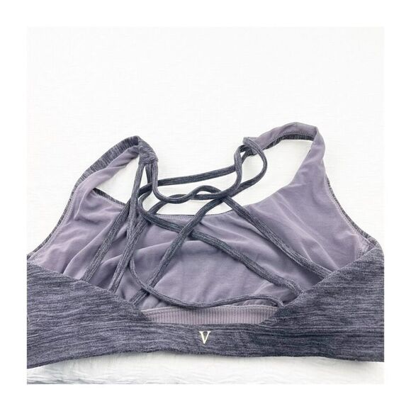 BUY 1 GET 1 FREE Victorias Secret medium sports bra gray space dye unlined has s - Picture 6 of 11